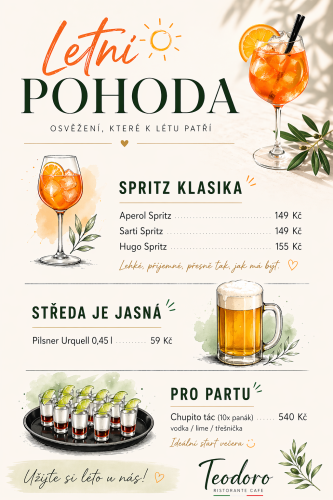 ☀️ LETNÍ POHODA V TEODORU 🍹