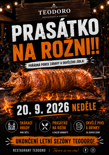 🐷🔥 Ukončení letní sezóny v Teodoru – jak se patří! 🐷🔥