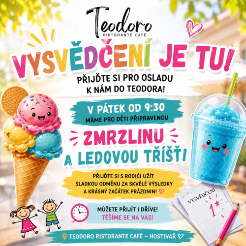 🎓📚 VYSVĚDČENÍ JE TADY! 🍦🥤